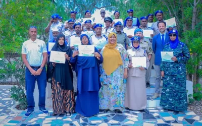The Somaliland Police Force has been completed for training
