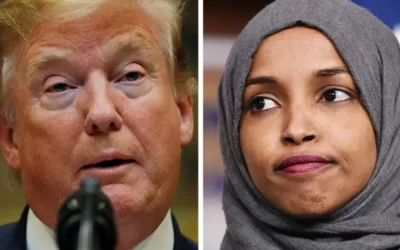 Trump oo toban arrimood ka sheegay Soomaaliya iyo Ilhaan Cumar