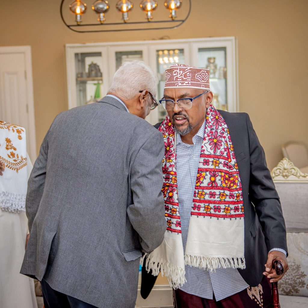 Madaxweyne ku-xigeenka JSL Oo Qaabilay Suldaan Wabar