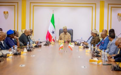 Madaxweyne ku-xigeenka Somaliland oo la kulmay Mayarka iyo ku xigeenka cusub ee Hargeisa
