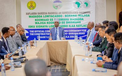 Munaasibada wadada Lowyacado iyo Borama oo lagu qabtay  madaxtooyada  Iyo Madaxweyne ku-xigeenka oo ka hadlay
