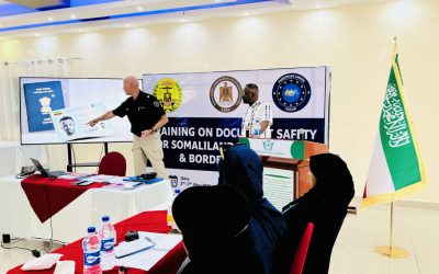 EUCAP Field Office Somaliland trains Immigration and Border Control Officers on Document Safety