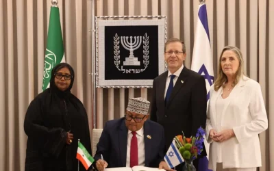 Somaliland president makes historic first visit to Israel following country’s recognition