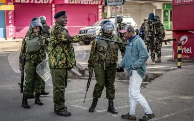 Booliska Kenya oo xidhay waddooyinka waaweyn iyadoo laga cabsi qabo banaanbaxyo dhaca