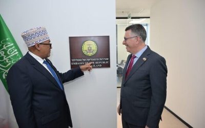 Somaliland inaugurates its embassy in Jerusalem