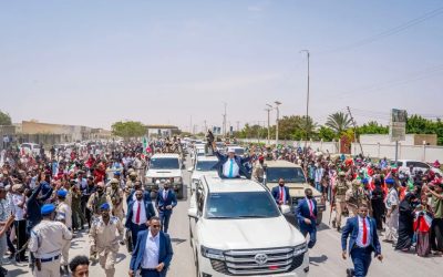 Daawo sida loo soo dhaweeyay madaxweynaha Somaliland oo ku soo laabtay Dalka