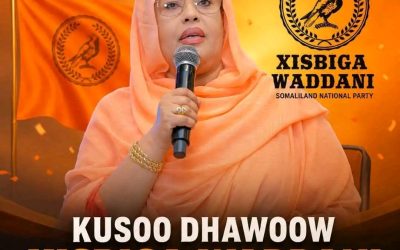 Marwo Faadumo Siciid oo si rasmi ah ugu biirtay xisbiga Waddani