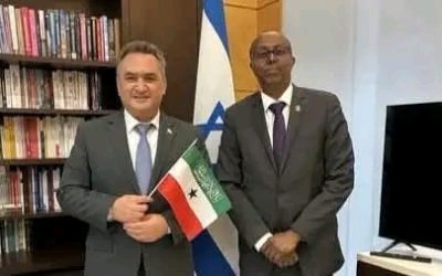 Somaliland Ambassador to France Receives High-Level Invitation from Israeli Embassy in Paris