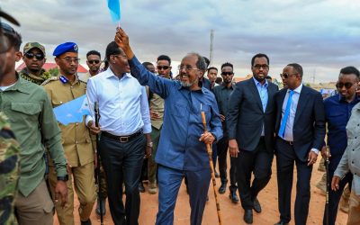 Safarkii Gobollada Dhexe ee Madaxweynaha Soomaaliya Xasan Sheekh Maxamuud