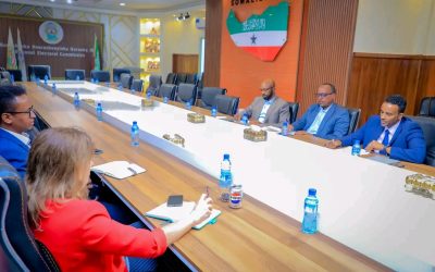 Gudiga Doorashooyinka Qaranka Somaliland   oo xaruntooda ku qaabilay wefti ay hoggaaminayso Madaxa Xafiiska UK