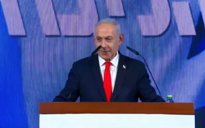 Netanyahu and rival face tough battle for power with most votes counted